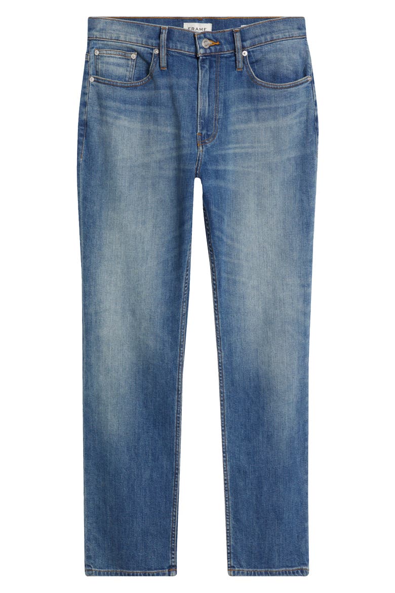 Modern Straight Leg Jeans, Alternate, color, EUREKA
