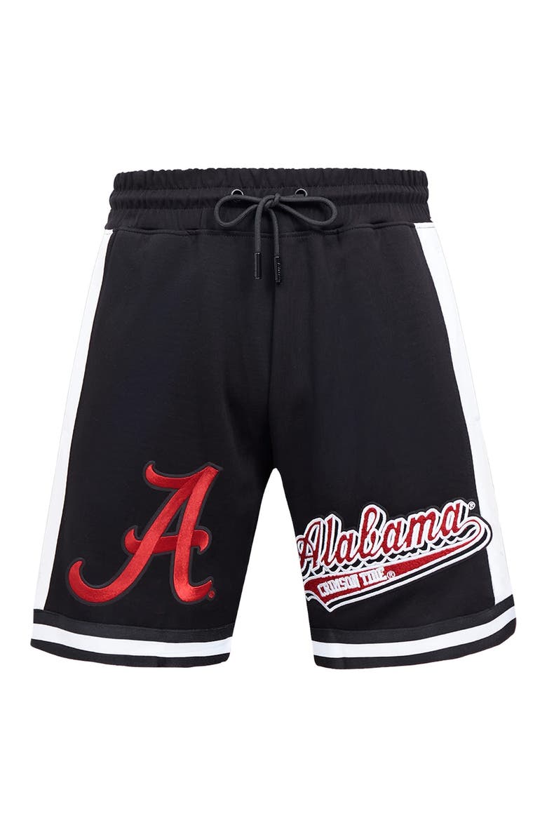 PRO STANDARD Men's Pro Standard Black Alabama Crimson Tide Script Tail DK 2.0 Shorts, Alternate, color, 