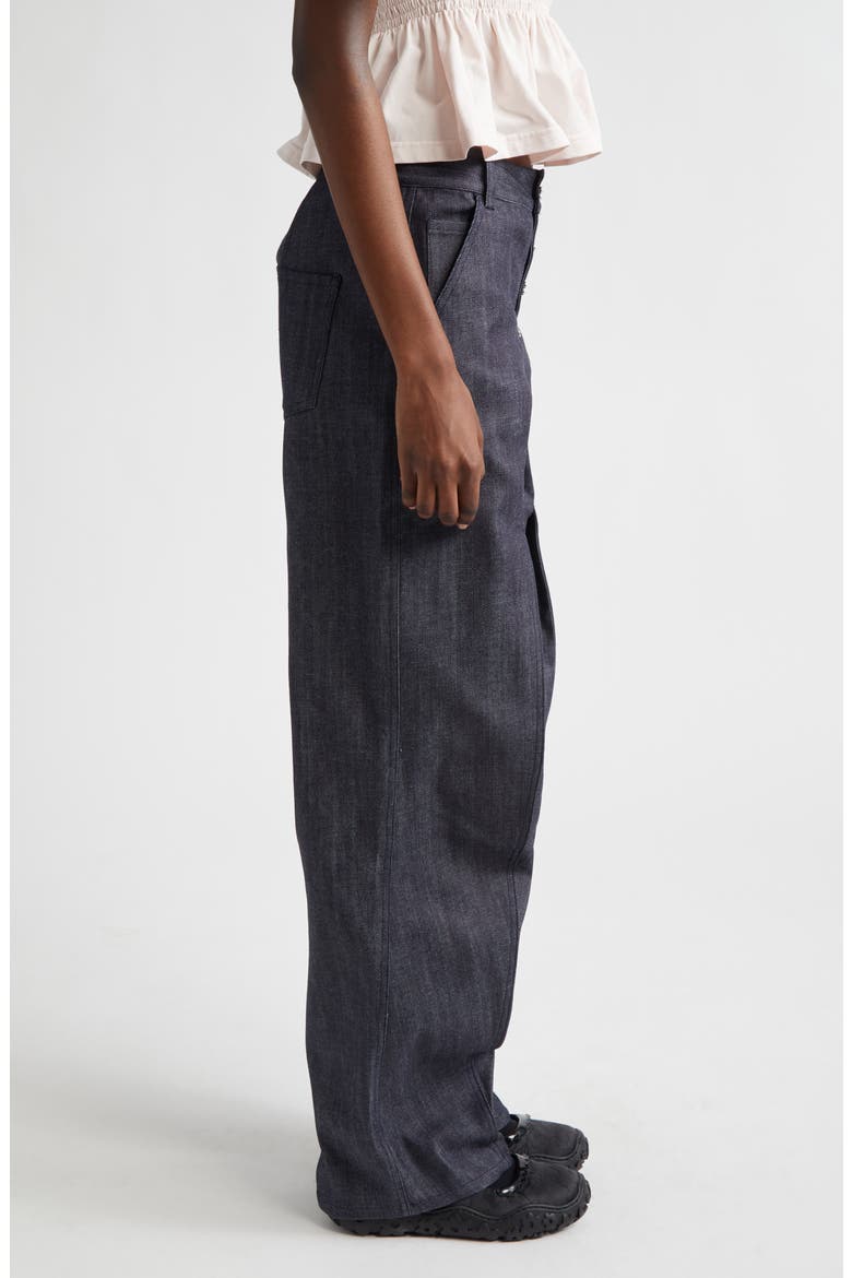 Carmela Denim Trousers, Alternate, color, INDIGO DENIM
