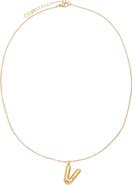 Petit Moments Bubble Initial Necklace