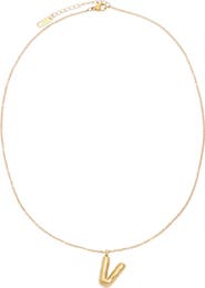 Petit Moments Bubble Initial Necklace