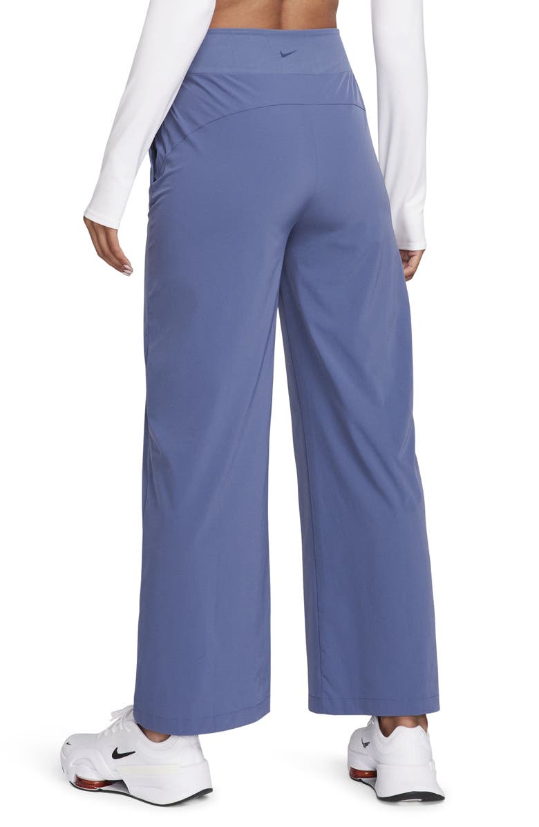 Nike Bliss Dri-FIT Woven Wide Leg Pants, Alternate, color, Diffused Blue/ Clear