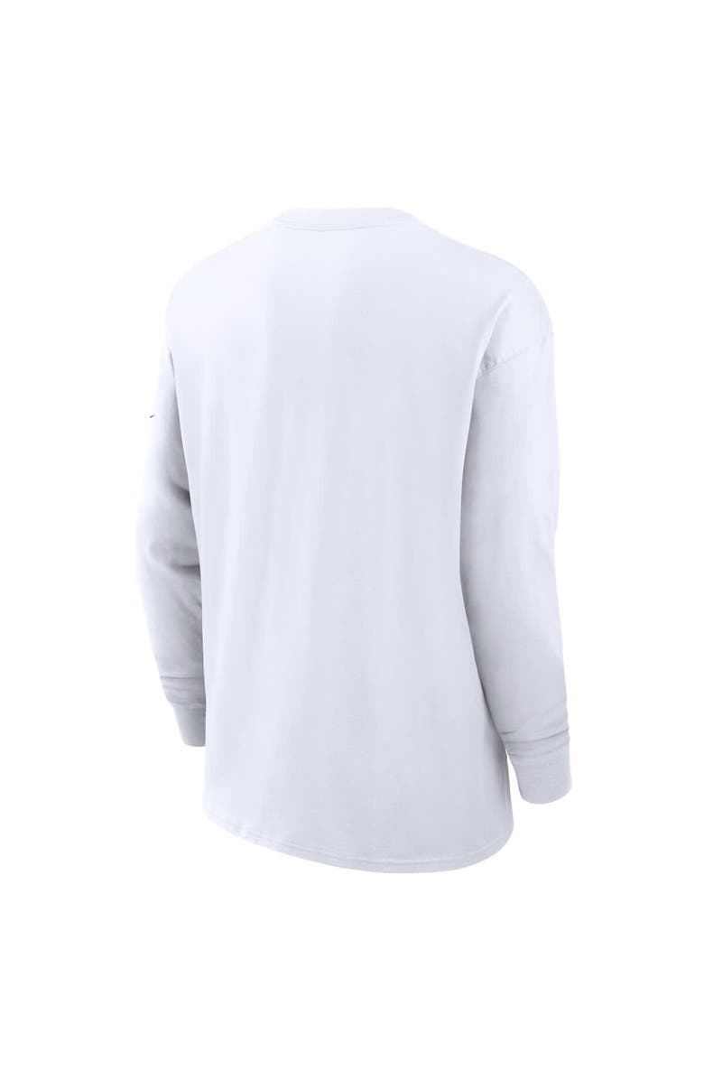 Nike Men's Nike White Duke Blue Devils Legacy Max90 Pocket Long Sleeve T-Shirt, Alternate, color, 