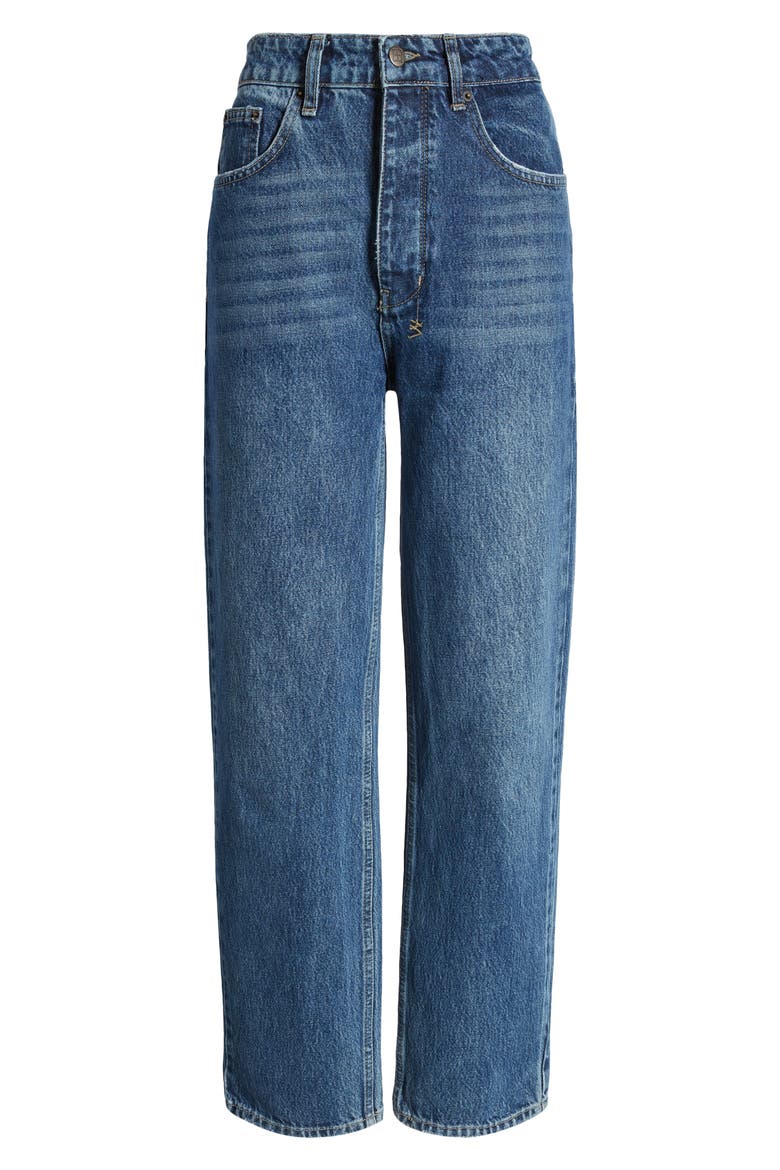 Brooklyn Runaway Straight Leg Jeans, Alternate, color, DENIM