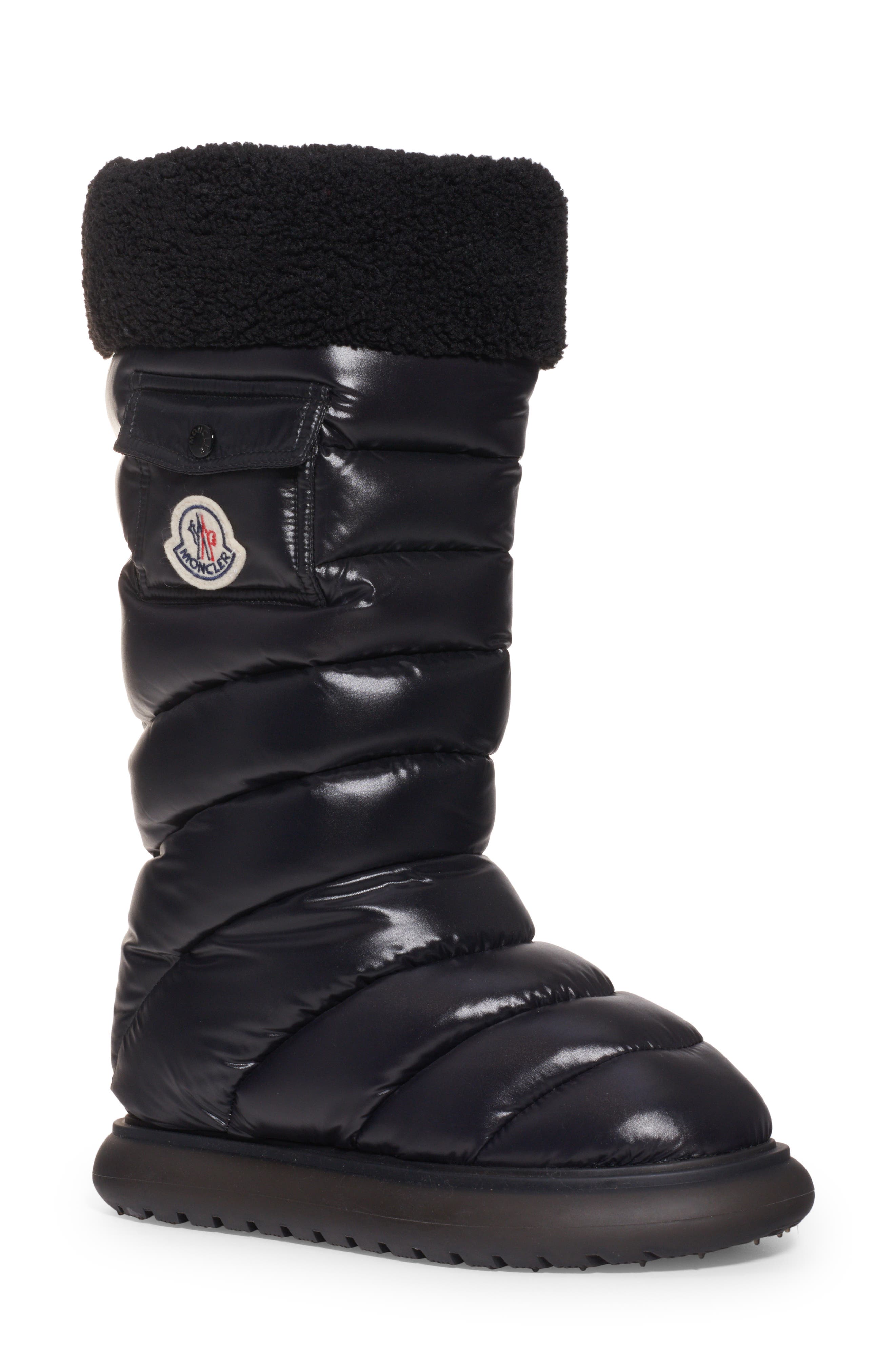 Moncler Gaia Pocket Puffer Snow Boot, Main, color, 