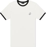 Dalix Mens Ghost Jersey Ringer Tee