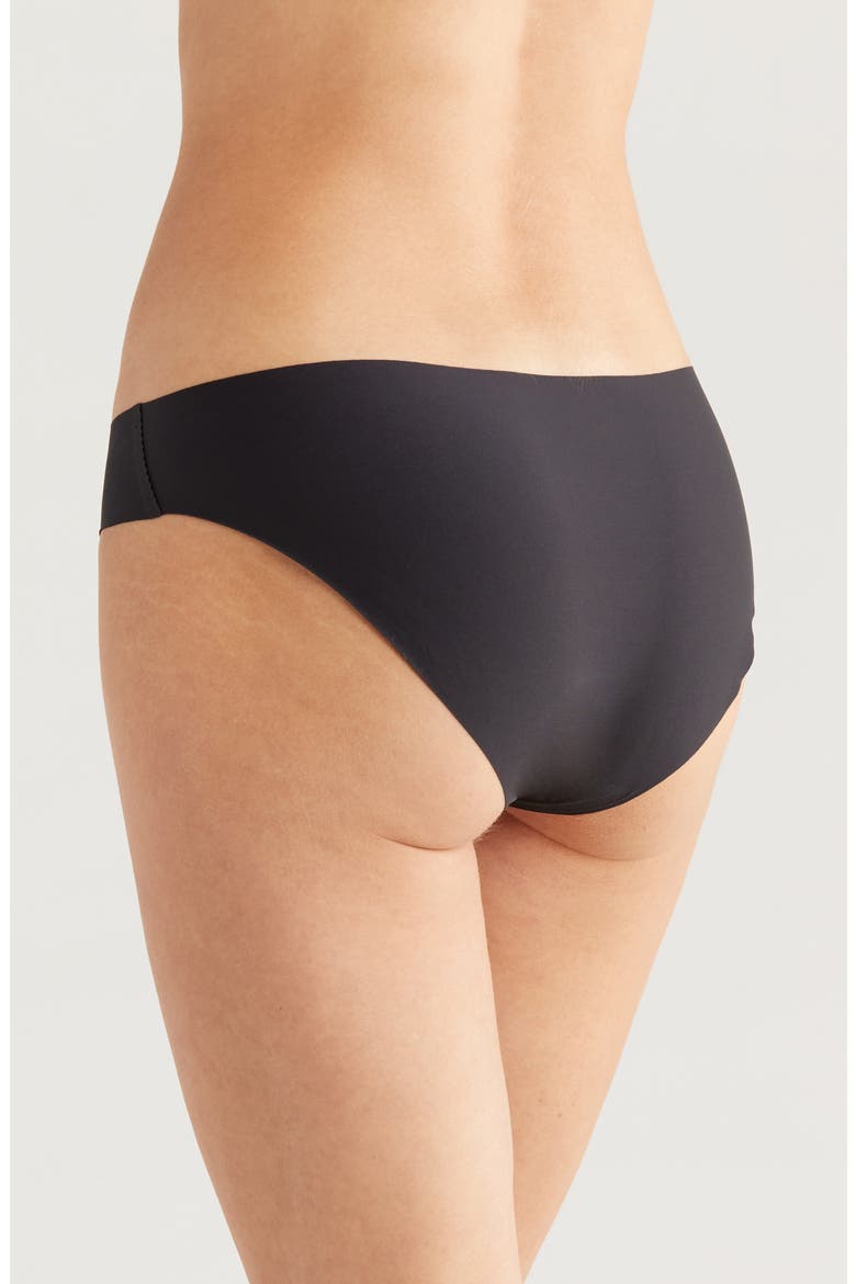 Uniq Seamless Bikini, Alternate, color, BLACK