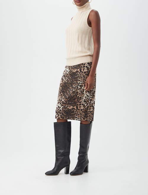 Trina Turk Onassis Knit Top In Sahara Stone