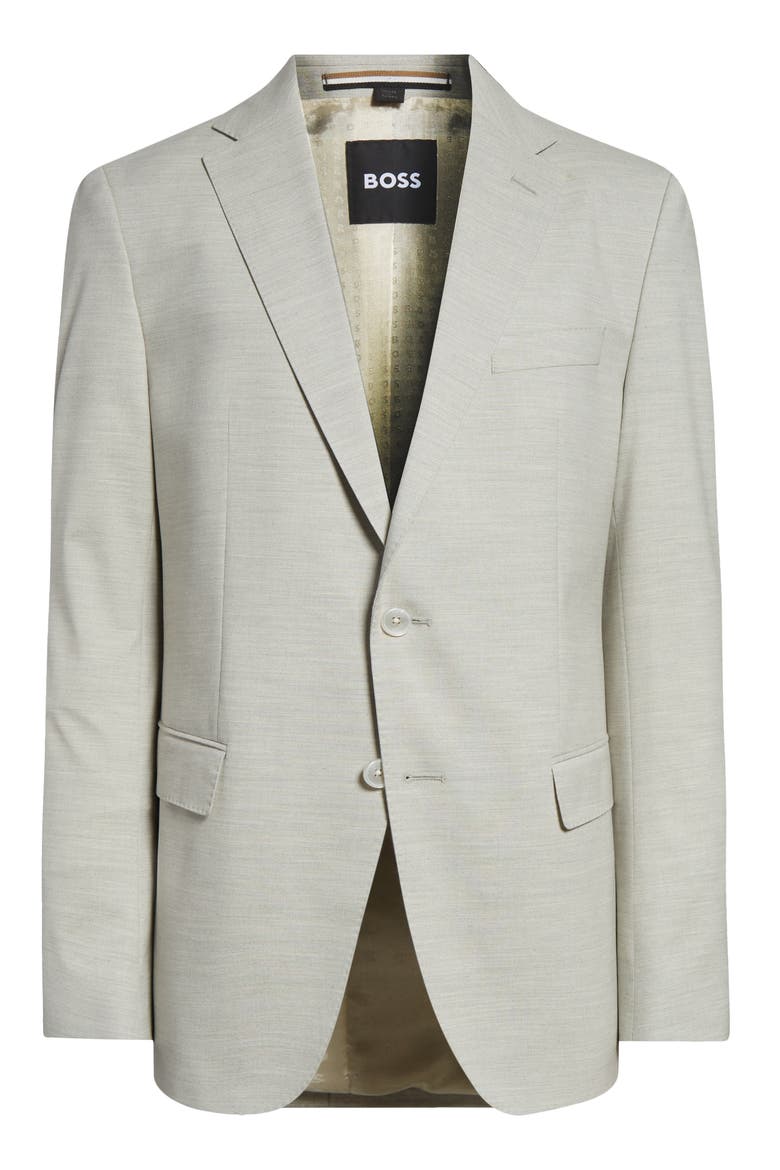 Huston Sport Coat, Main, color, SILVER