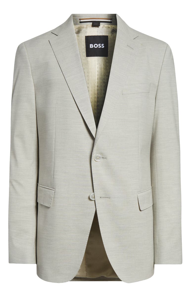 BOSS Huston Sport Coat, Main, color, Silver
