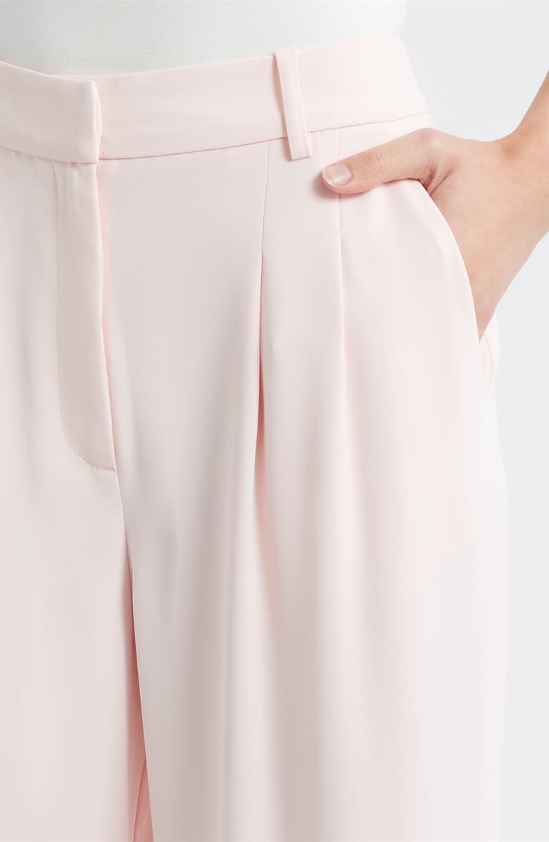French Connection Harrie Wide Leg Suiting Pants, Alternate, color, Soft Blush