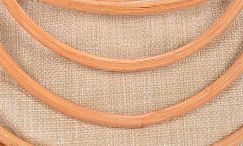 Antik Kraft Wicker Circle Handbag