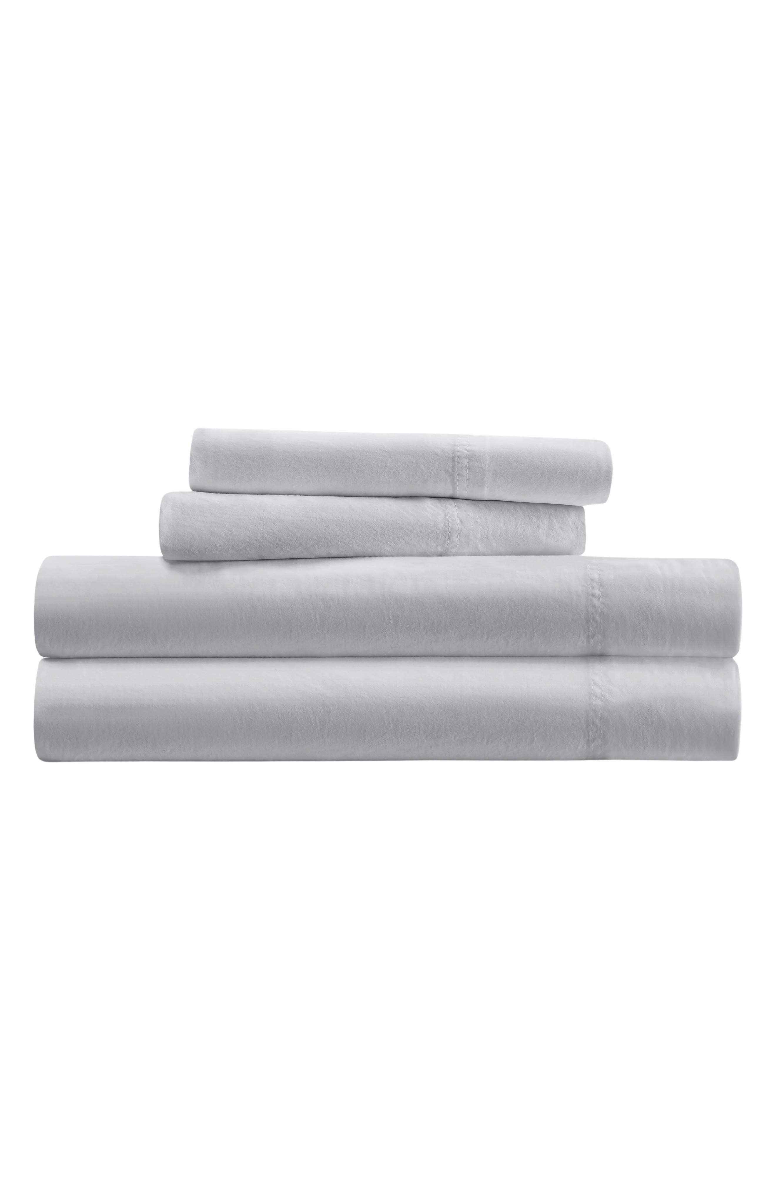HOMESPUN 300 Thread Count Sateen Sheet Set