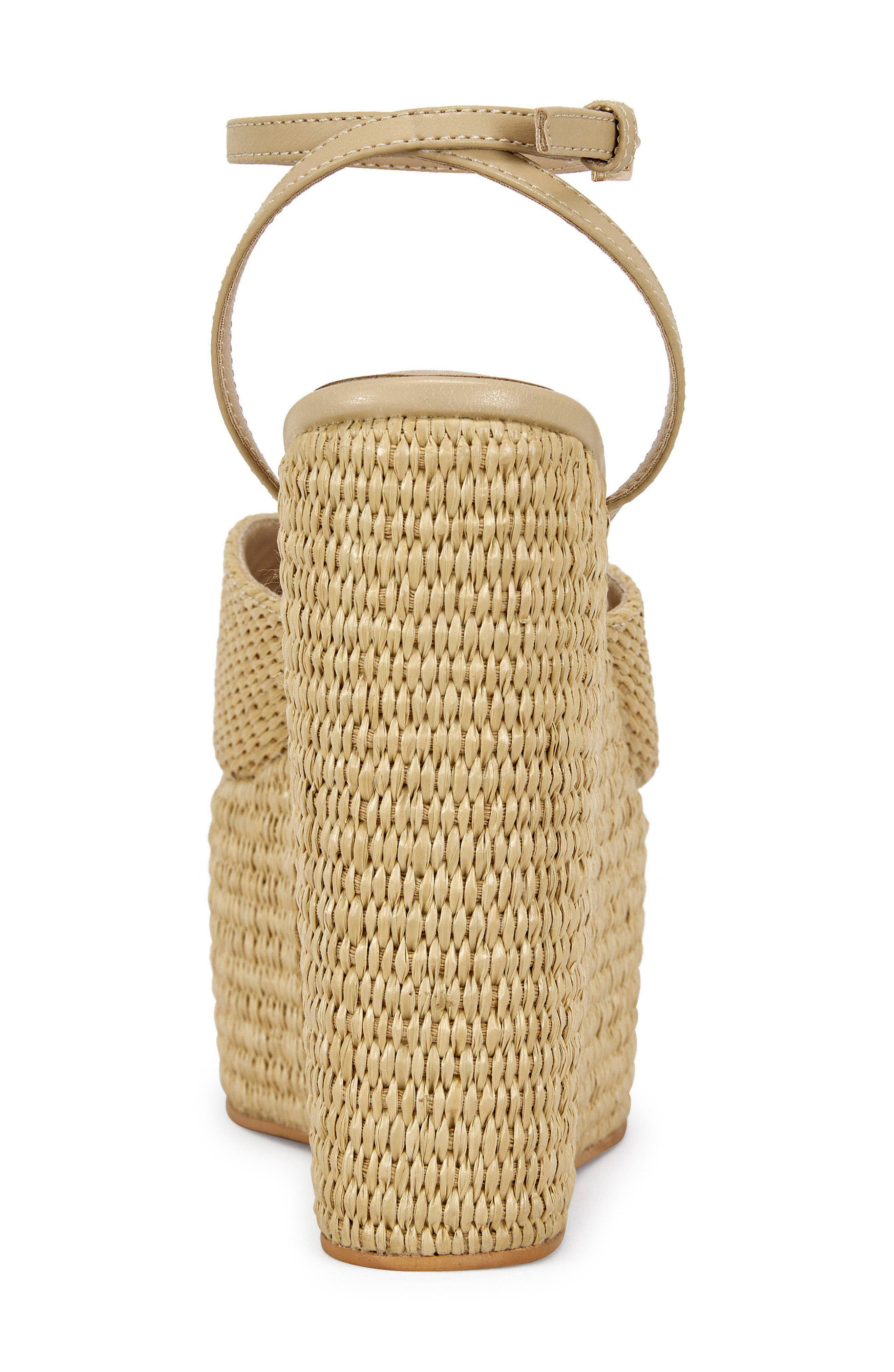 AZALEA WANG Cova Platform Wedge Sandal, Alternate, color, 