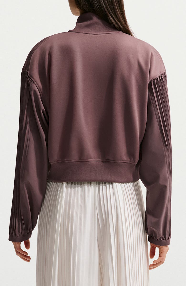 Nike Sportswear Pleated Sleeve Bomber Jacket, Alternate, color, Tattoo/ Sail