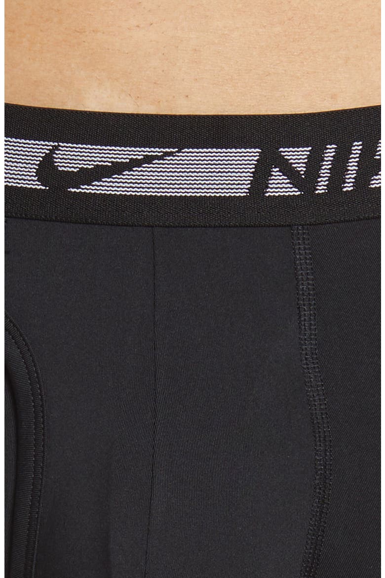 3-Pack Dri-FIT Ultra Stretch Micro Boxer Briefs, Alternate, color, BLACK