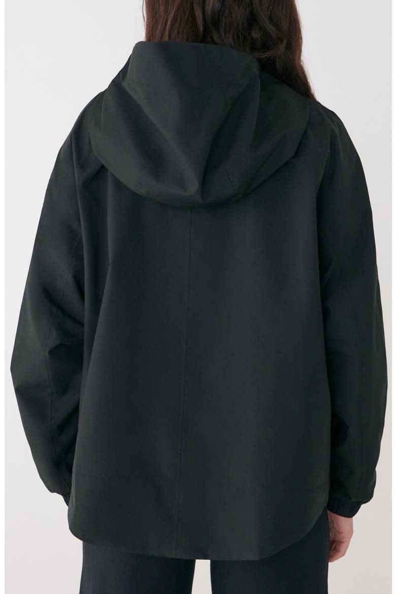 Alizé Waterproof Rain Jacket, Alternate, color, BLACK