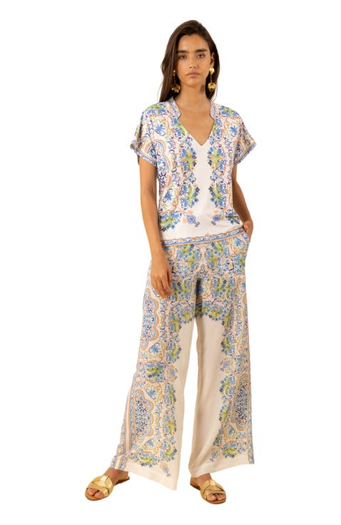 HALE BOB 売れ筋商品|||ヘイルボブ Tシャツ トップス レディース Tops Beige Elisa Embroidered Top