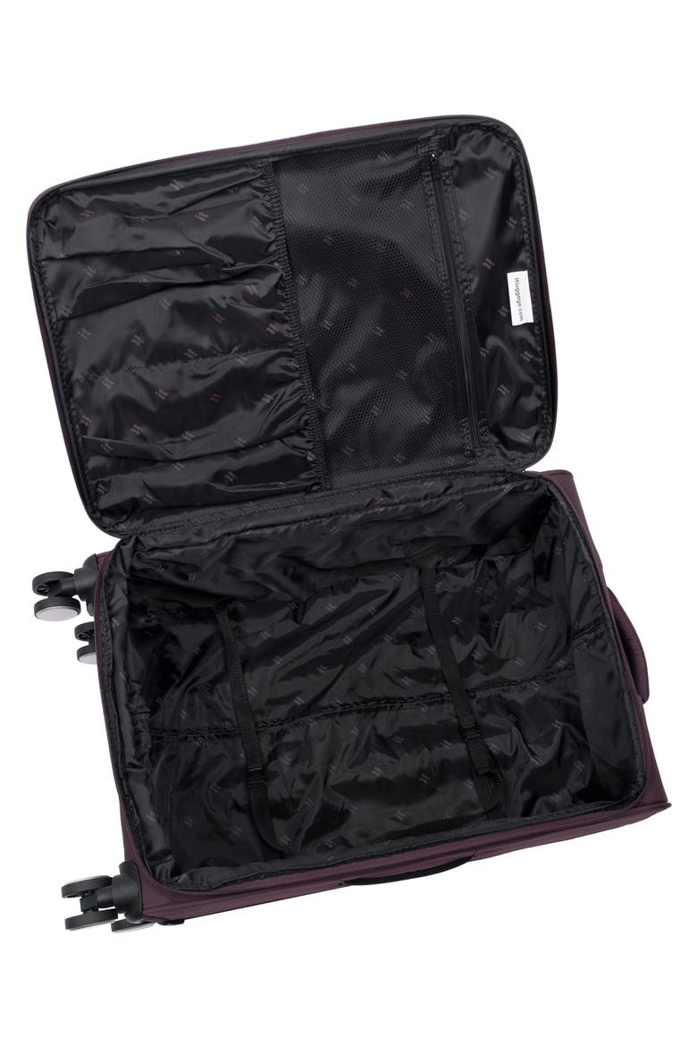 Expidite 22-Inch Expandable Spinner Carry-On Suitcase, Alternate, color, FIG