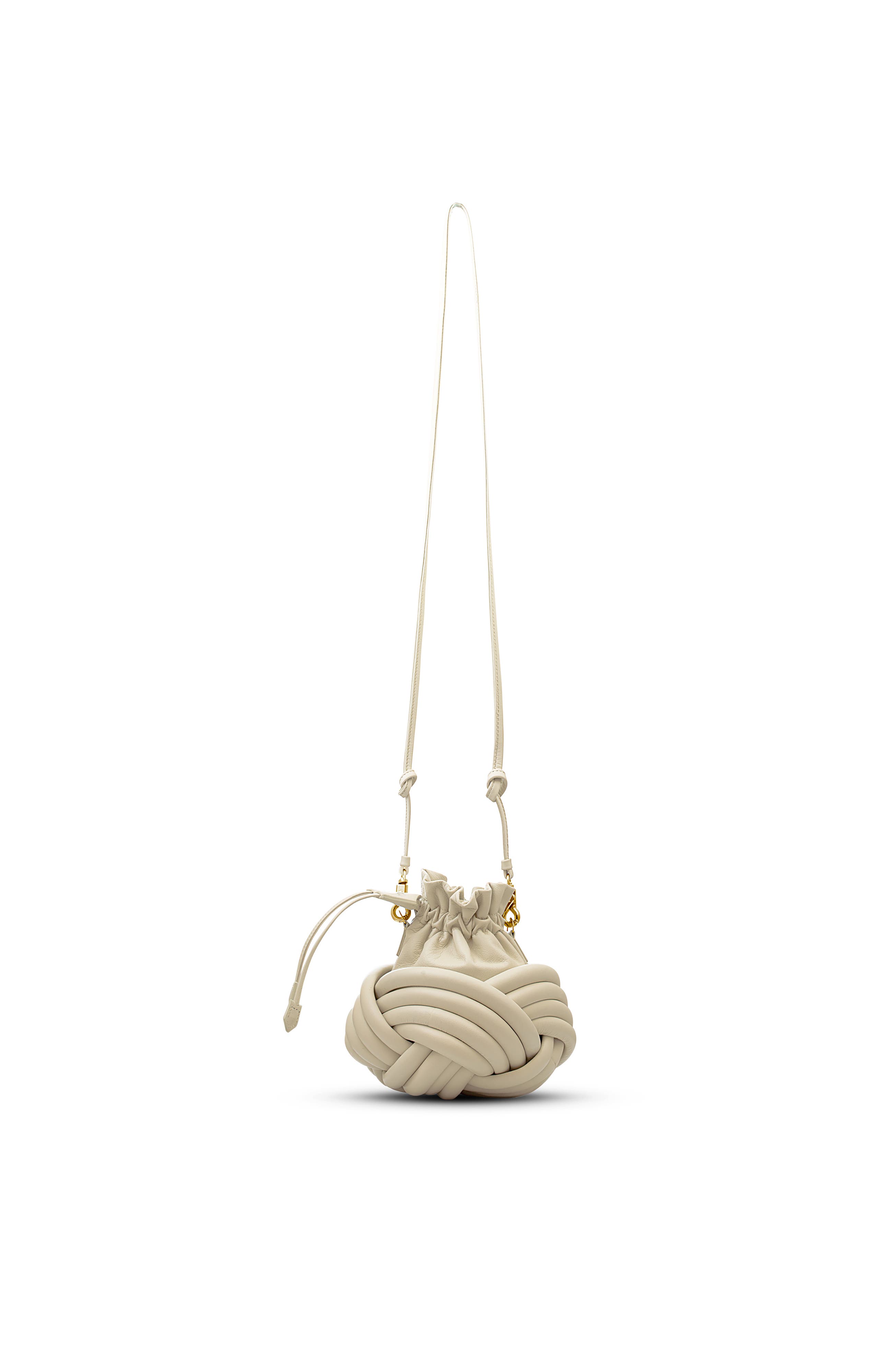 Fini Knurly Handbag - Ivory, Alternate, color, Ivory