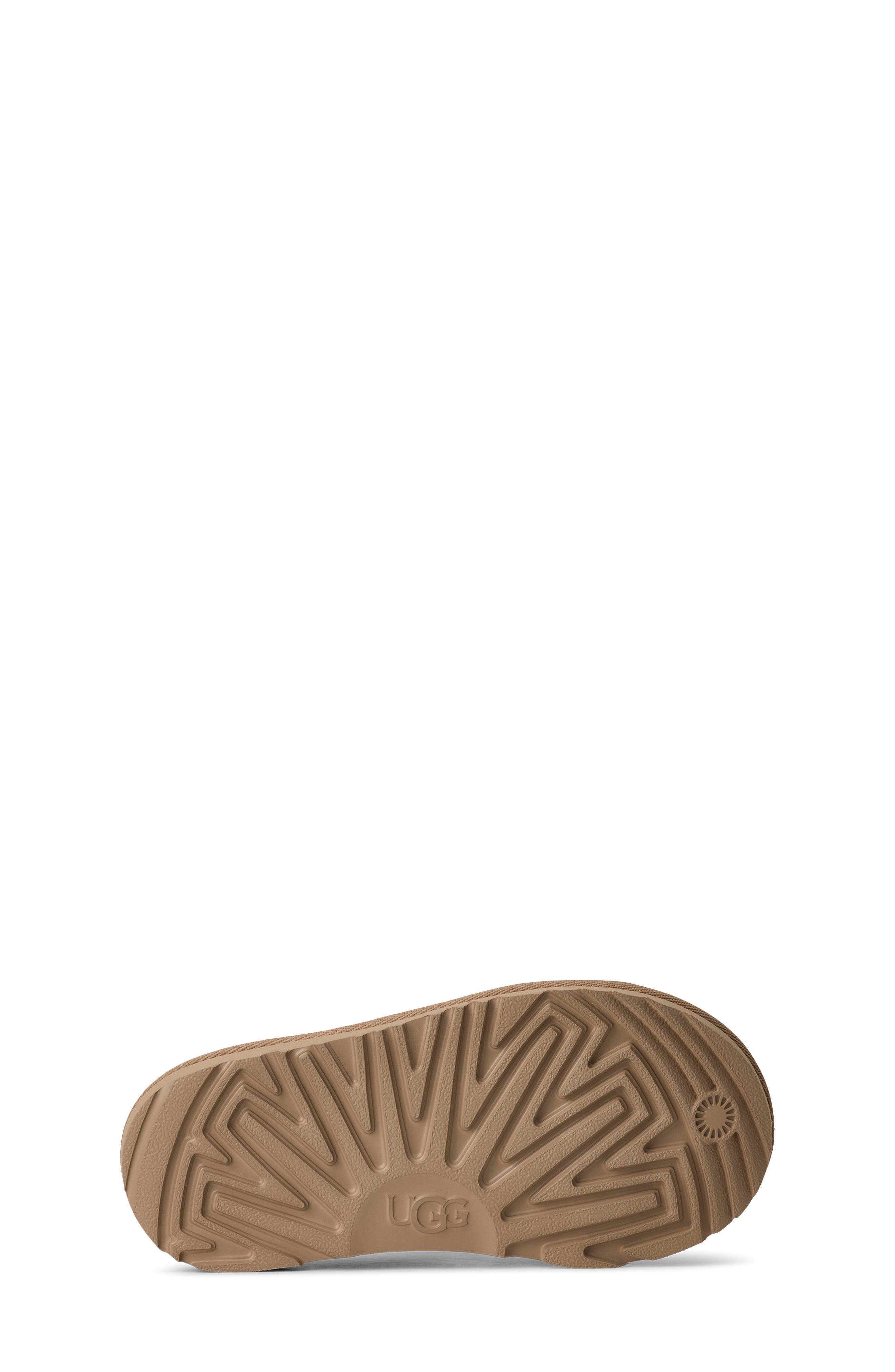 Kids' Greenport Genuine Shearling Lined Slide Sandal, Alternate, color, SAND