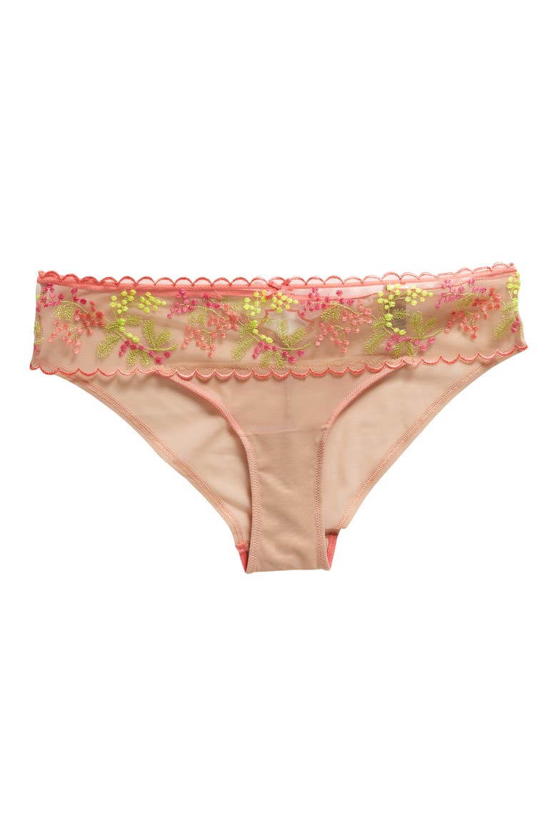 Mimosa Hipster Briefs, Alternate, color, BLUSH