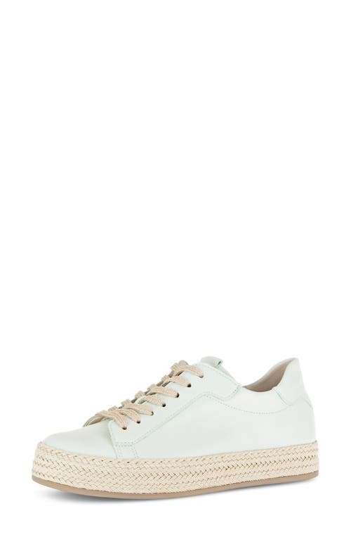 Gabor Platform Sneaker In Red