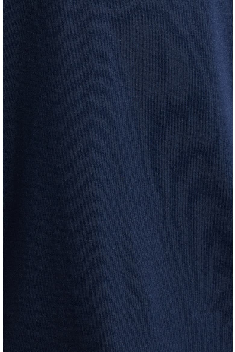 Essential Pima Cotton & Modal T-Shirt, Alternate, color, NAVY