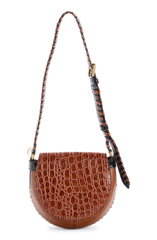 Dries Van Noten Whipstitched Leather Crossbody Bag