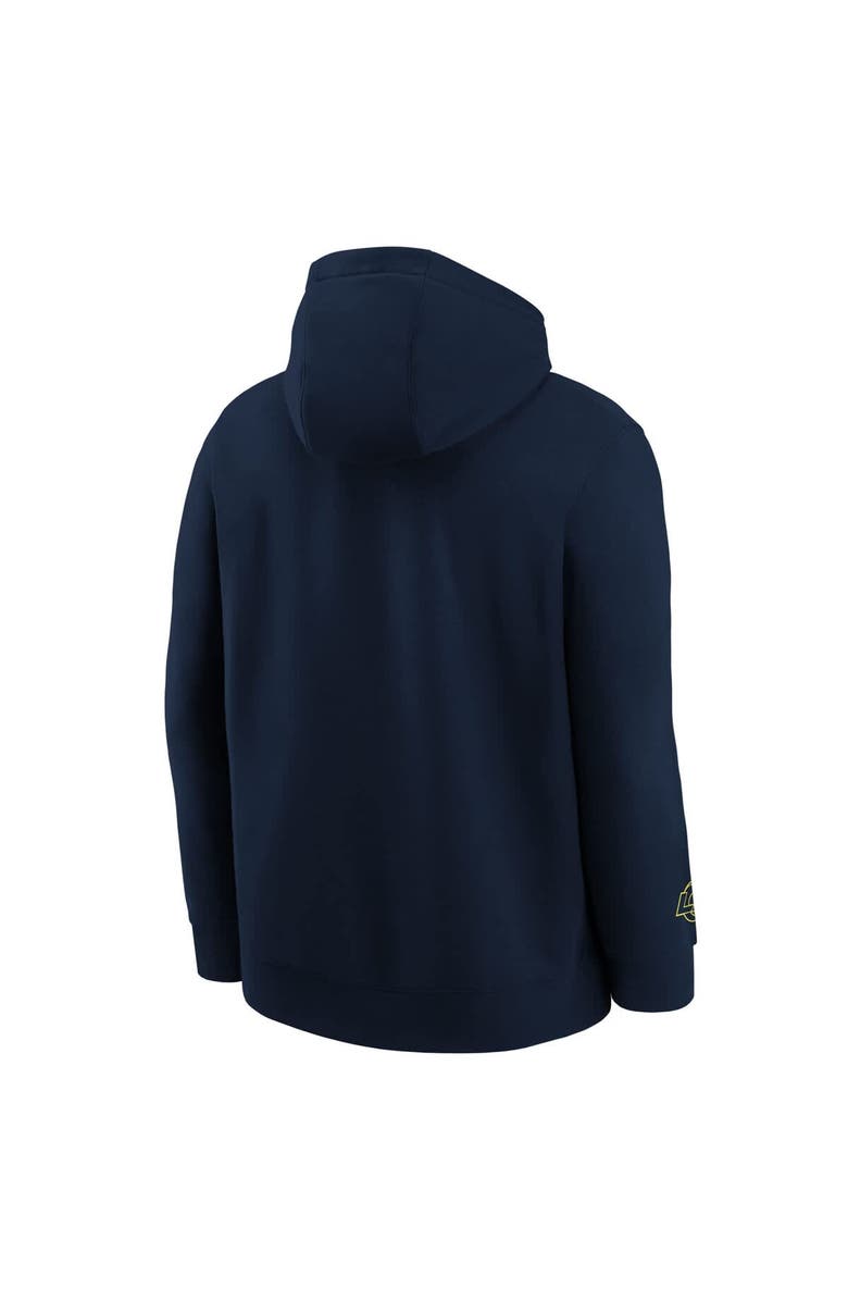 Nike Youth Nike Midnight Blue Los Angeles Rams 2025 Rivalries Collection Club Hoodie, Alternate, color, Dark Blue
