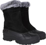Mountain Warehouse Snowdrift Suede Faux Fur Lined Snow Boots