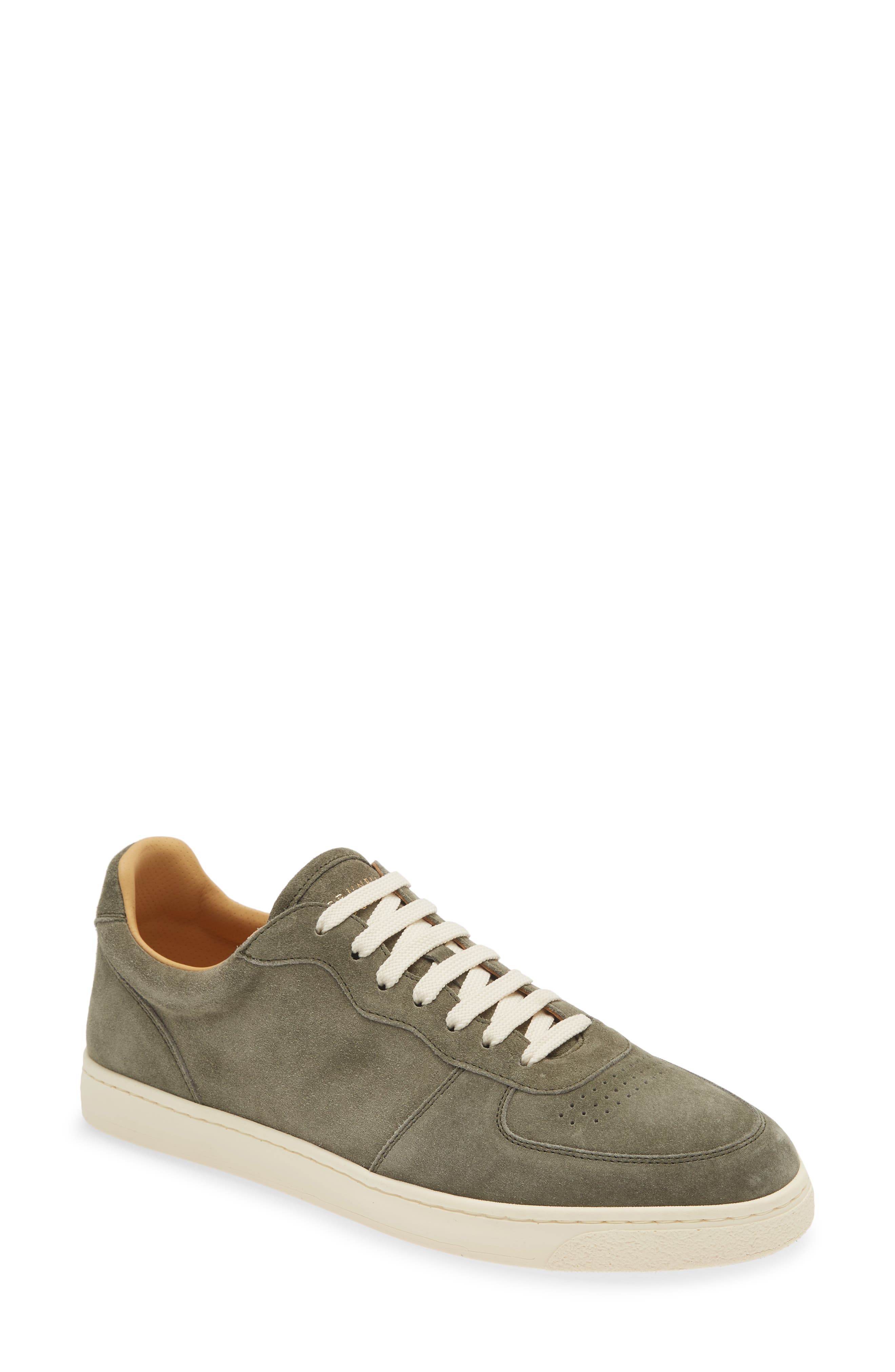 Brunello Cucinelli Suede Basketball Sneaker, Main, color, 