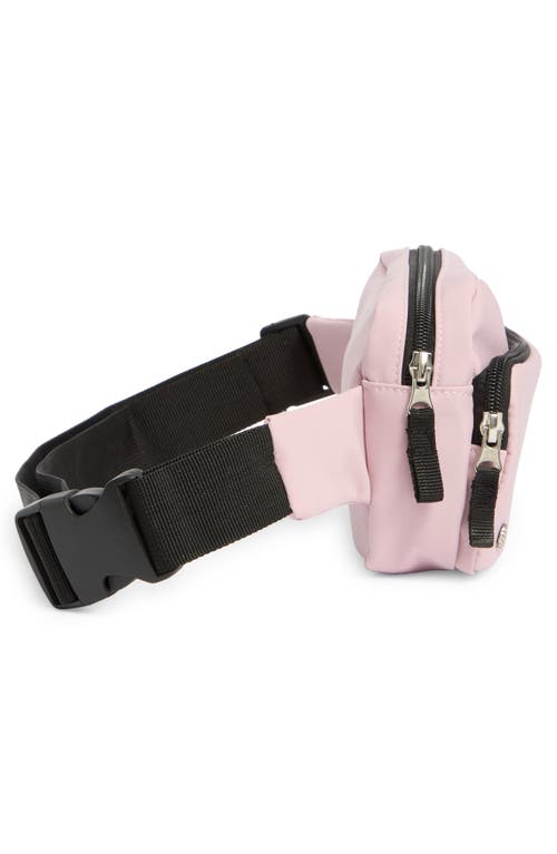 Z By Zella Double Zip Belt Bag In Purple
