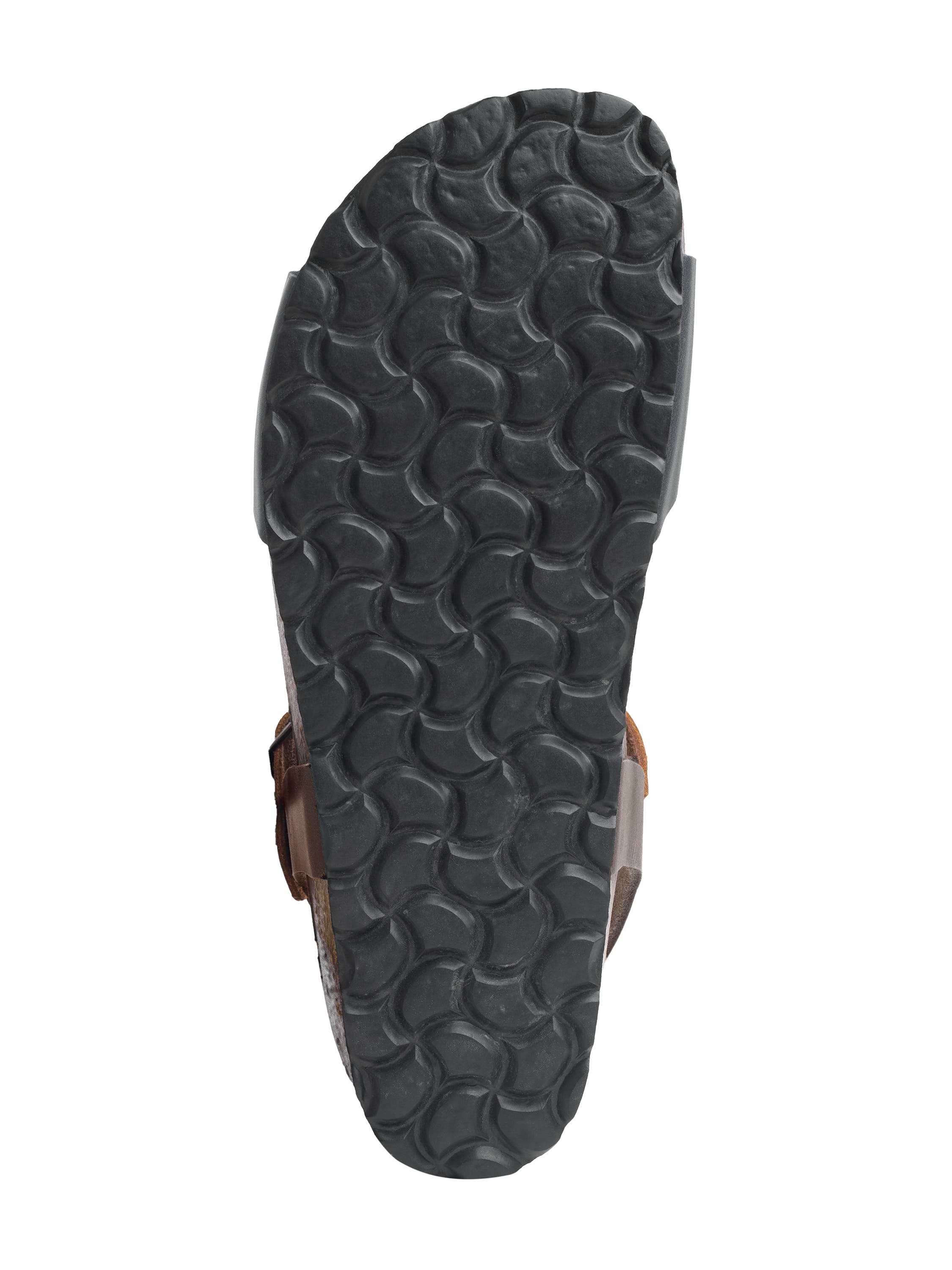 Celtic & Co. Low Wedge Ankle Strap Sandal, Alternate, color, Rust