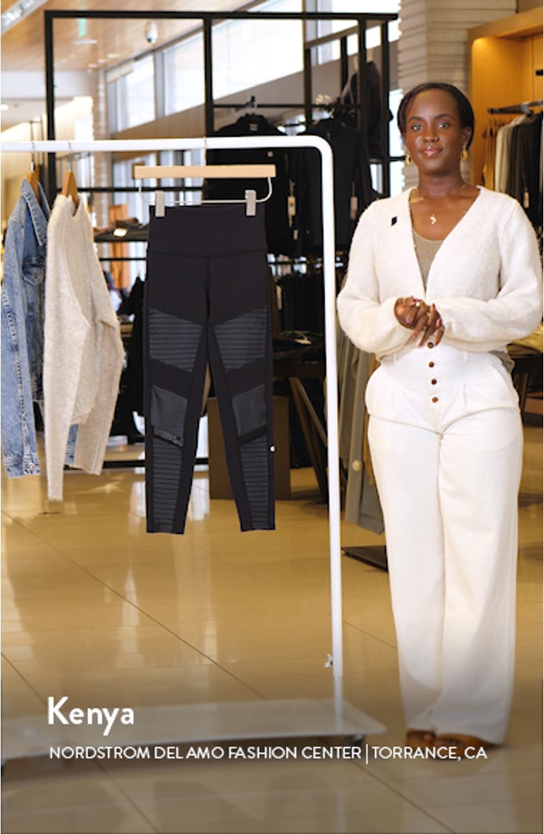 High Waist Moto 7/8 Leggings, sales video thumbnail