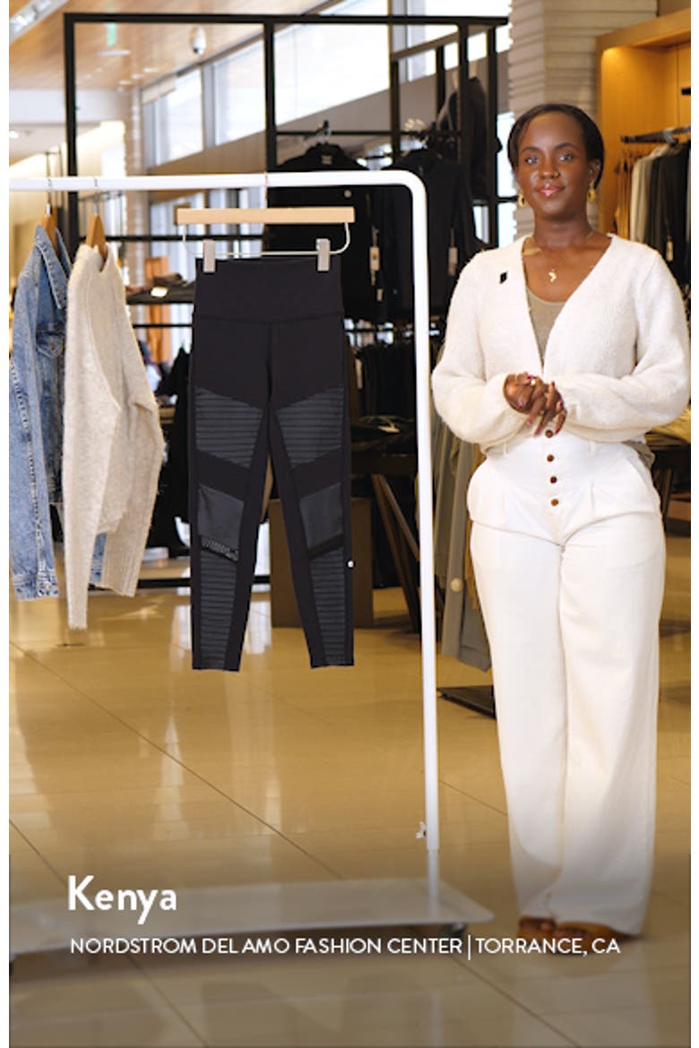 High Waist Moto 7/8 Leggings video