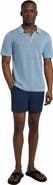 Onia Linen Sweater Polo