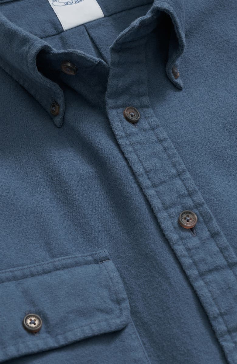 Brooks Brothers Supersoft Flannel Button-Down Shirt, Alternate, color,