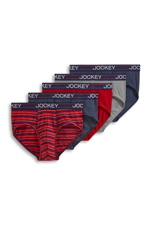 Men's Lightweight Cotton Blend Brief - 5 Pack
