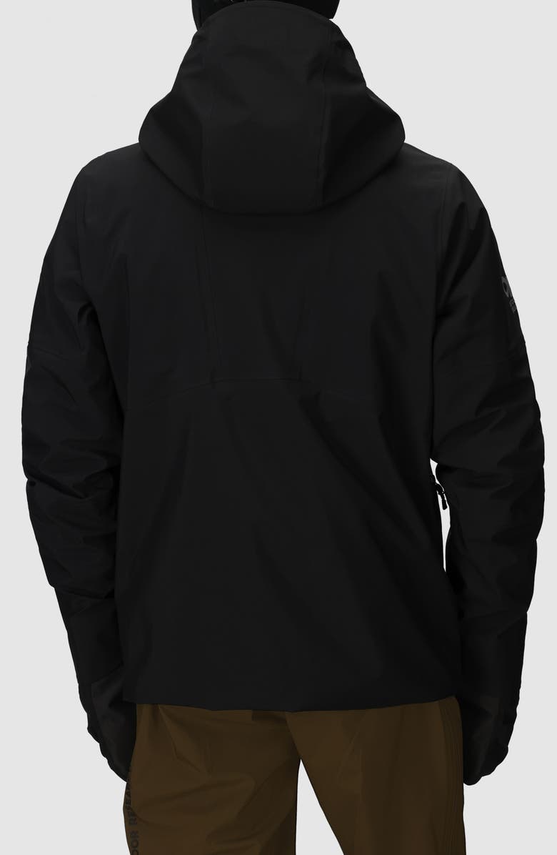 Outdoor Research Hemispheres Team Gore-Tex<sup>®</sup> Waterproof Jacket, Alternate, color, Black