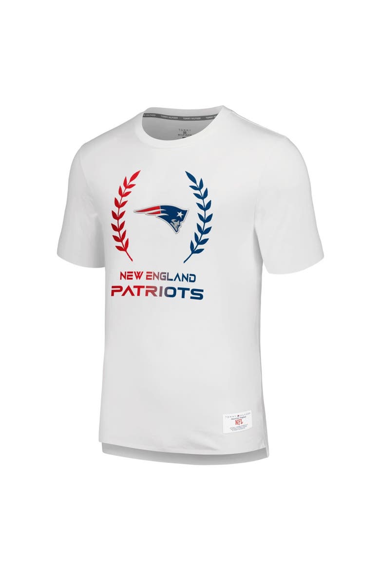 Men's Tommy Hilfiger White New England Patriots Miles T-Shirt, Alternate, color, White