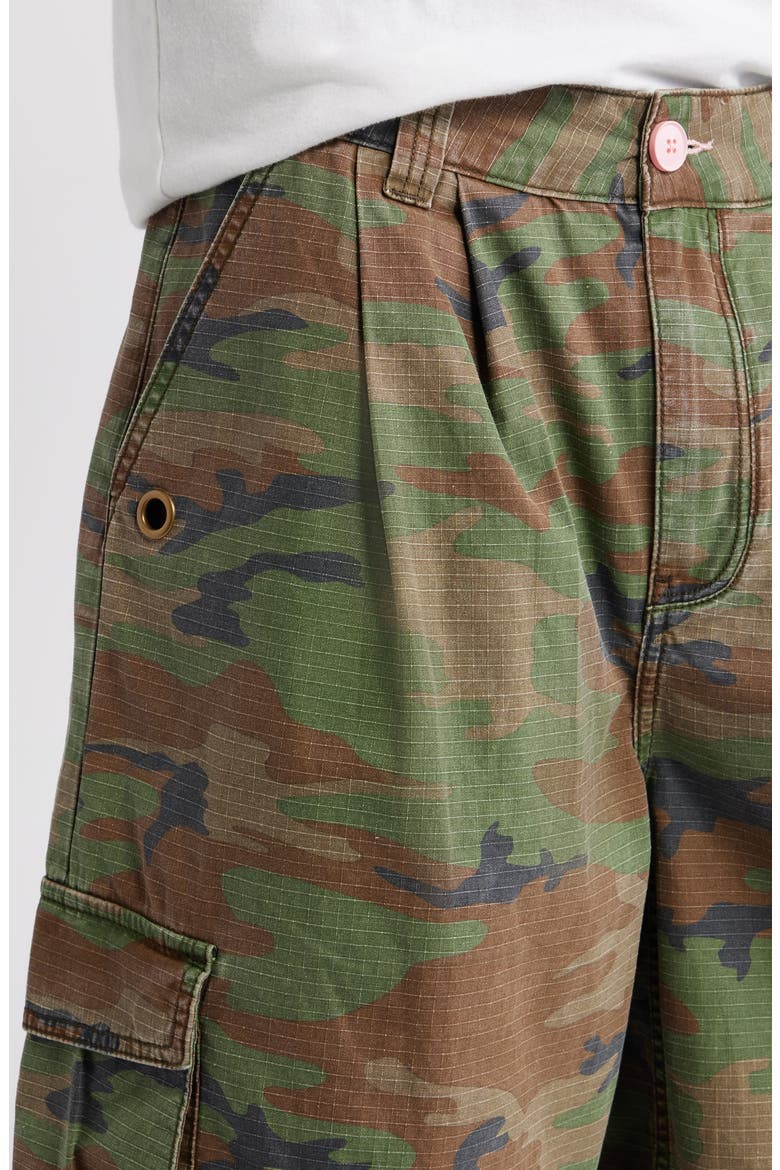 Baggy Camo Shorts (Men) | Nordstrom
