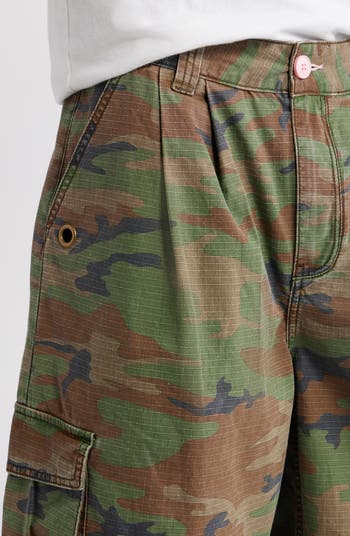 Baggy Camo Shorts