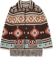 Fortela Lilly Navajo Alpaca and Cotton Cardigan