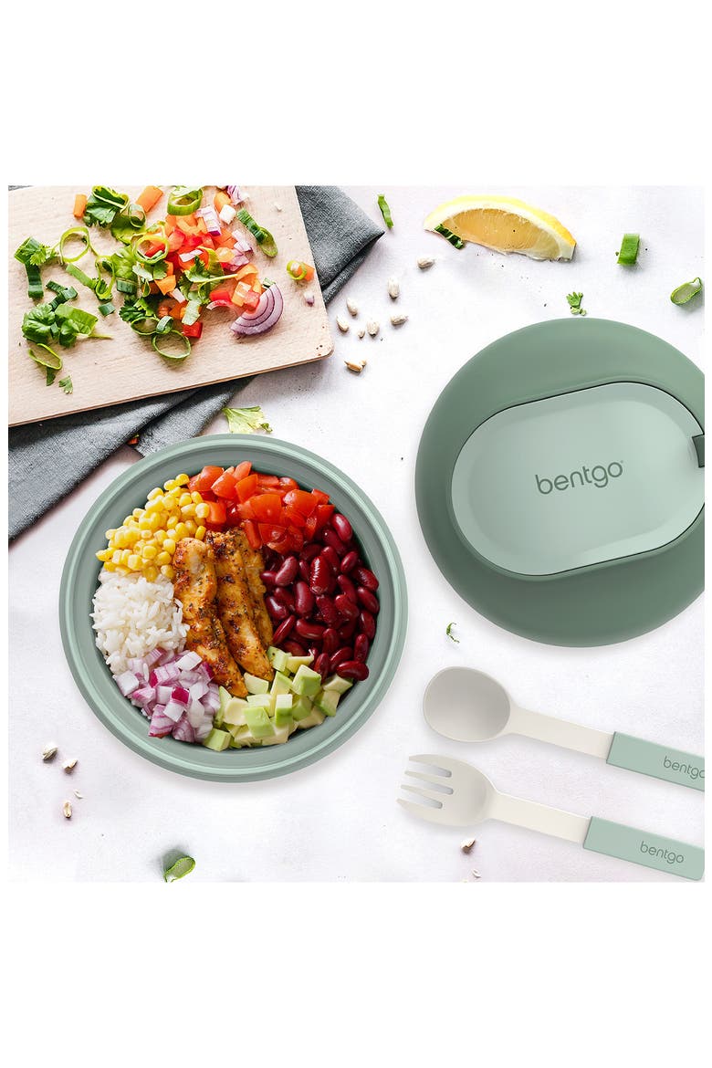 Lunch To-Go Bowl, Alternate, color, KHAKI GREEN