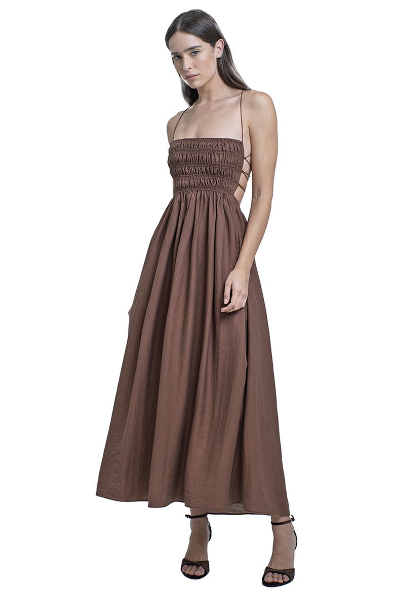 Taylor Dress, Alternate, color, Brown