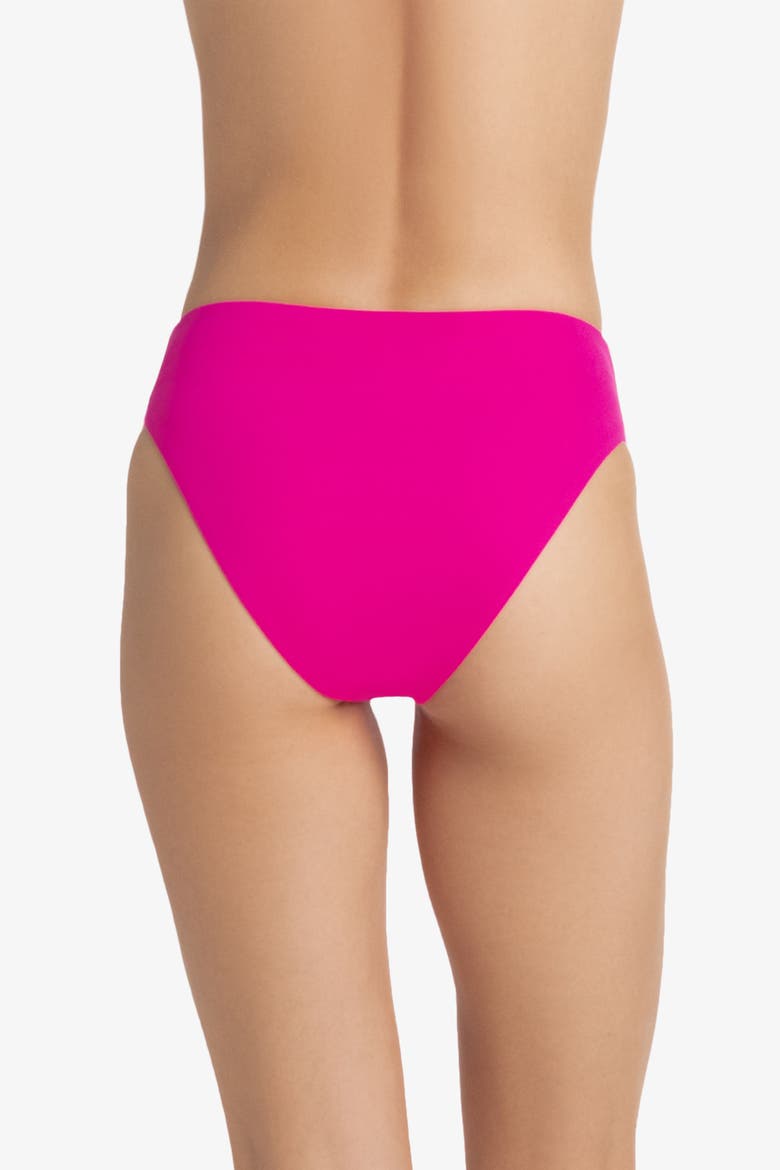 Shirred Bottom, Alternate, color, Textured Lotus Pink