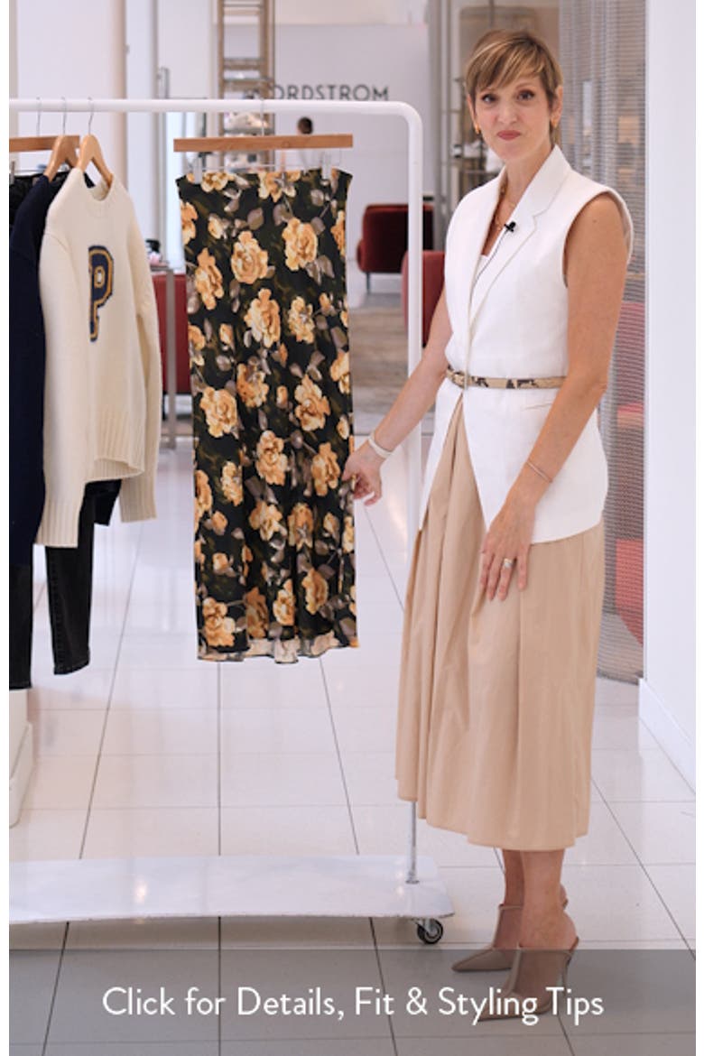 The Favorite Floral Maxi Skirt video