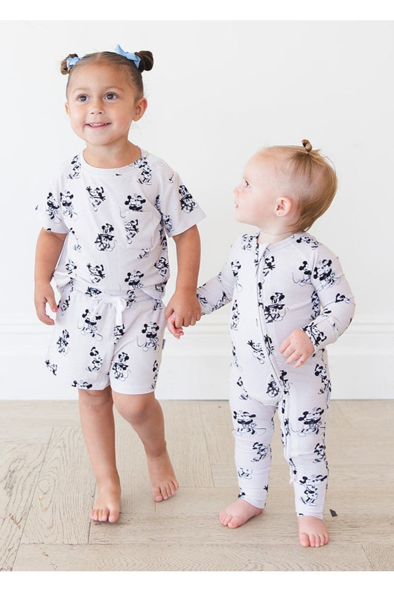 Steamboat Willie Convertible Romper, Alternate, color, Beige