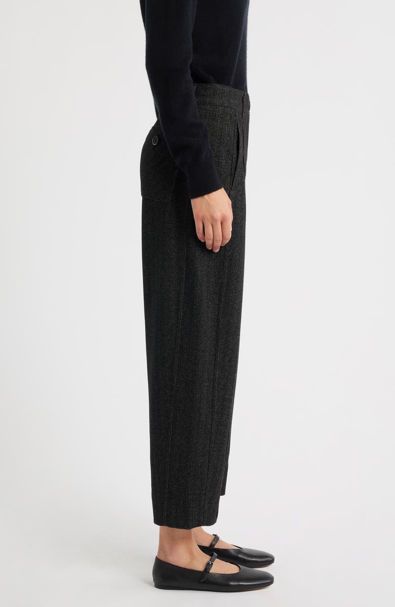 Wit & Wisdom Ultra Skyrise Tapered Straight Leg Pants, Alternate, color, Black Brown Multi